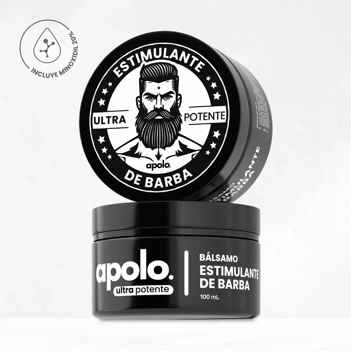 Bálsamo Apolo | Estimulante para una Barba más Llena