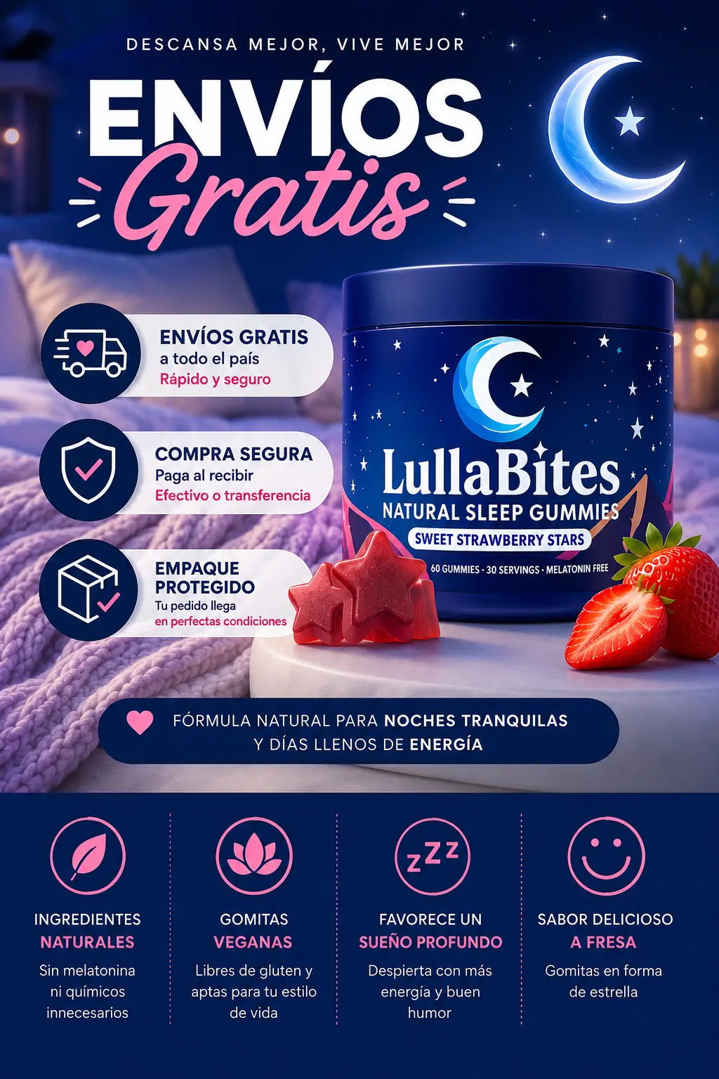 Sueño Firme | Gomitas para Dormir